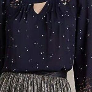 Anthropologie MAEVE Teni star blouse